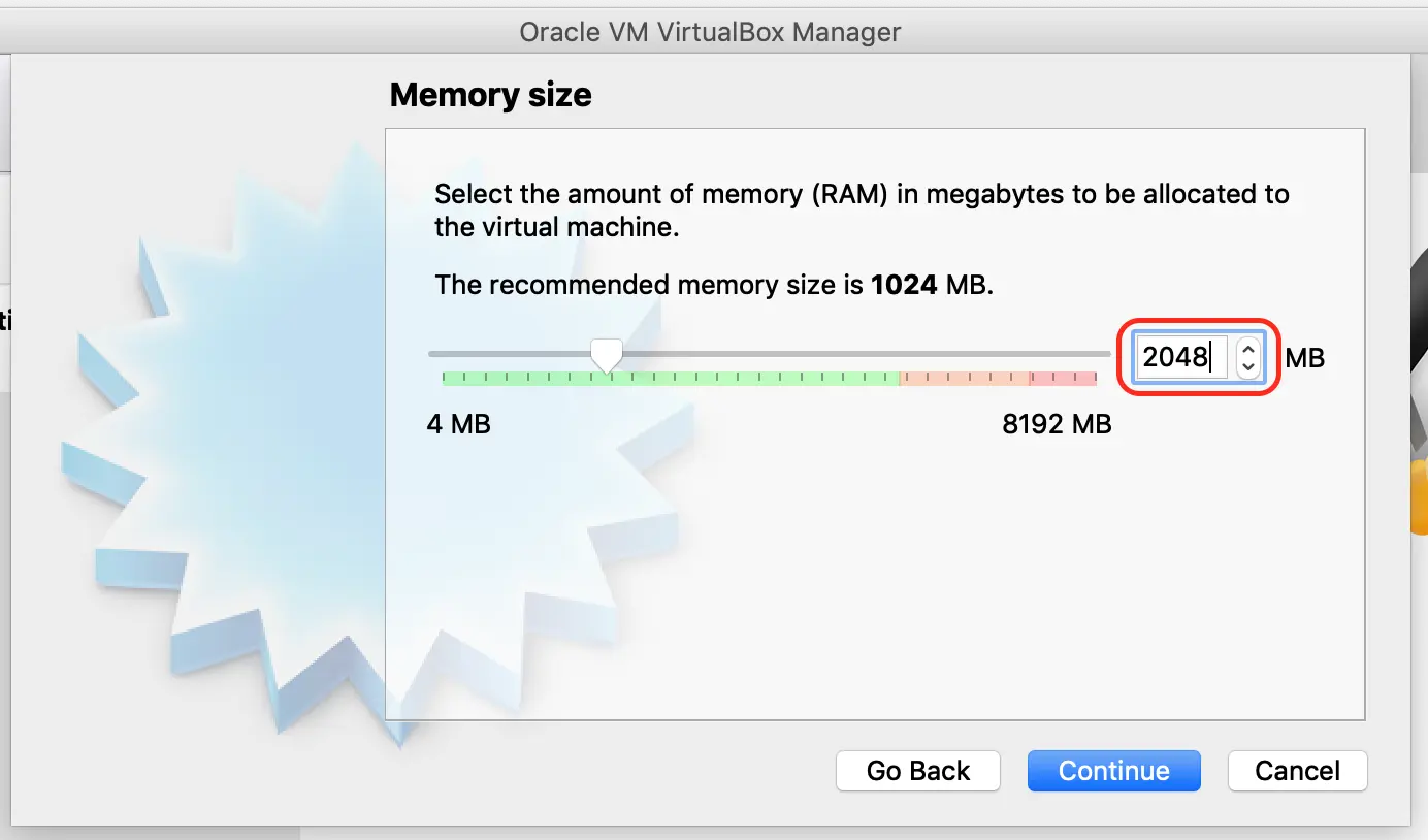 VirtualBox create master VM